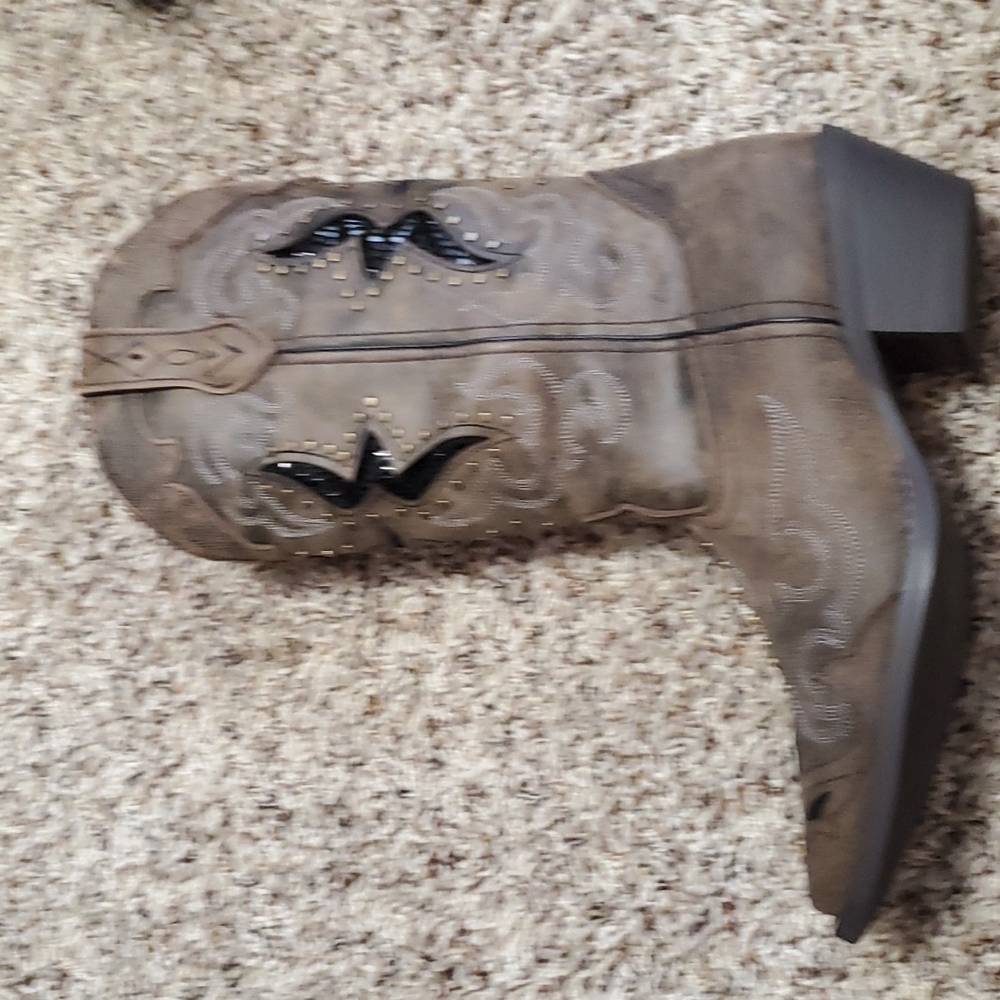 Authentic Laredo Cowgirl Western Country Leather Boots NWT *NO Offers!* - Picture 6 of 16